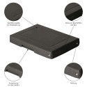 PureBox Black 190x130 25mm/ Pce