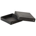 PureBox Black 120x120 25mm-/ St.