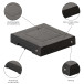 PureBox Black 120x120 25mm-/ St.