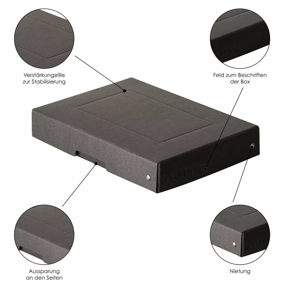 PureBox Black A5 40mm/ Pc.