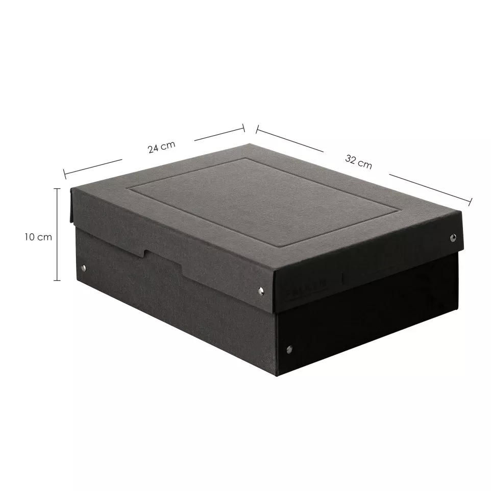 PureBox Black A4 100mm-/ St.