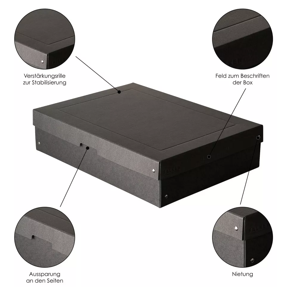 PureBox Black A3 100mm/ Pce