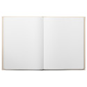 Ring flower gold edge 100 page guestbook/ Pc.