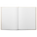 Ring flower gold edge 100 page guestbook/ Pc.