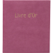 Livre d'or 140 pages tranche or Skandi/ Pce
