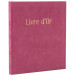 Livre d'or 140 pages tranche or Skandi/ Pce
