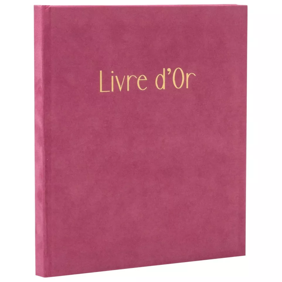 Livre d'or 140 pages tranche or...