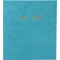 Livre d'or 140 pages tranche or Skandi/ Pce