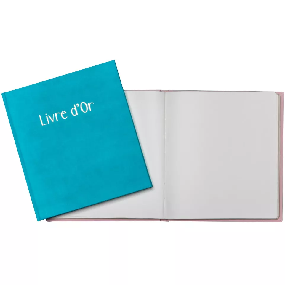 Livre d'or 140 pages tranche or...
