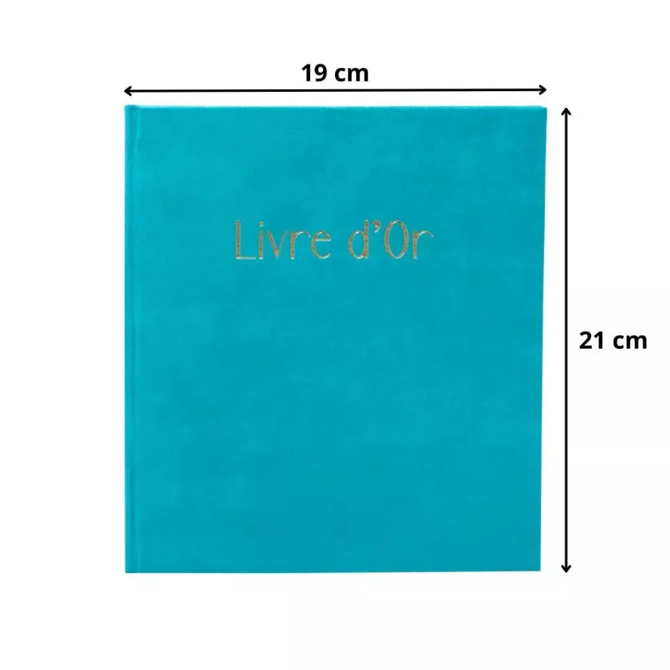 Livre d'or 140 pages tranche or...