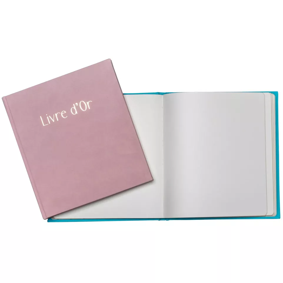 Livre d'or 140 pages tranche or...