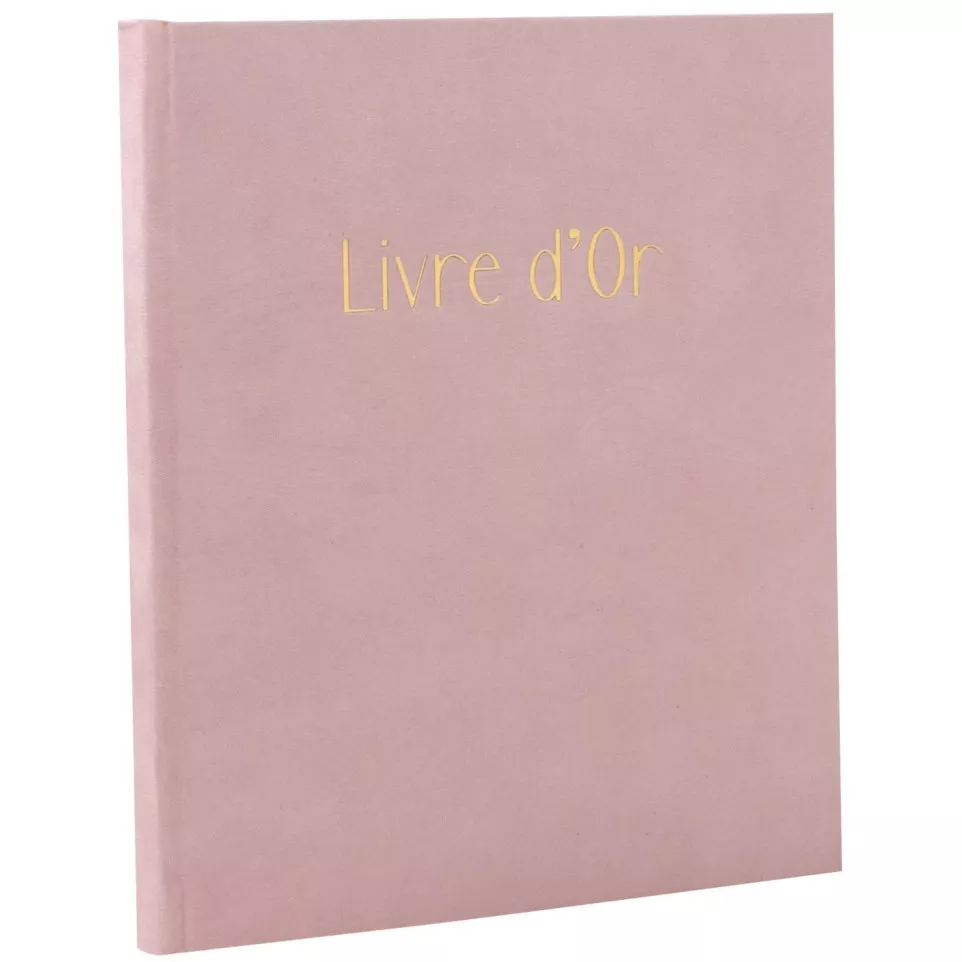 Guestbook 140 pages gold edge Skandi/...