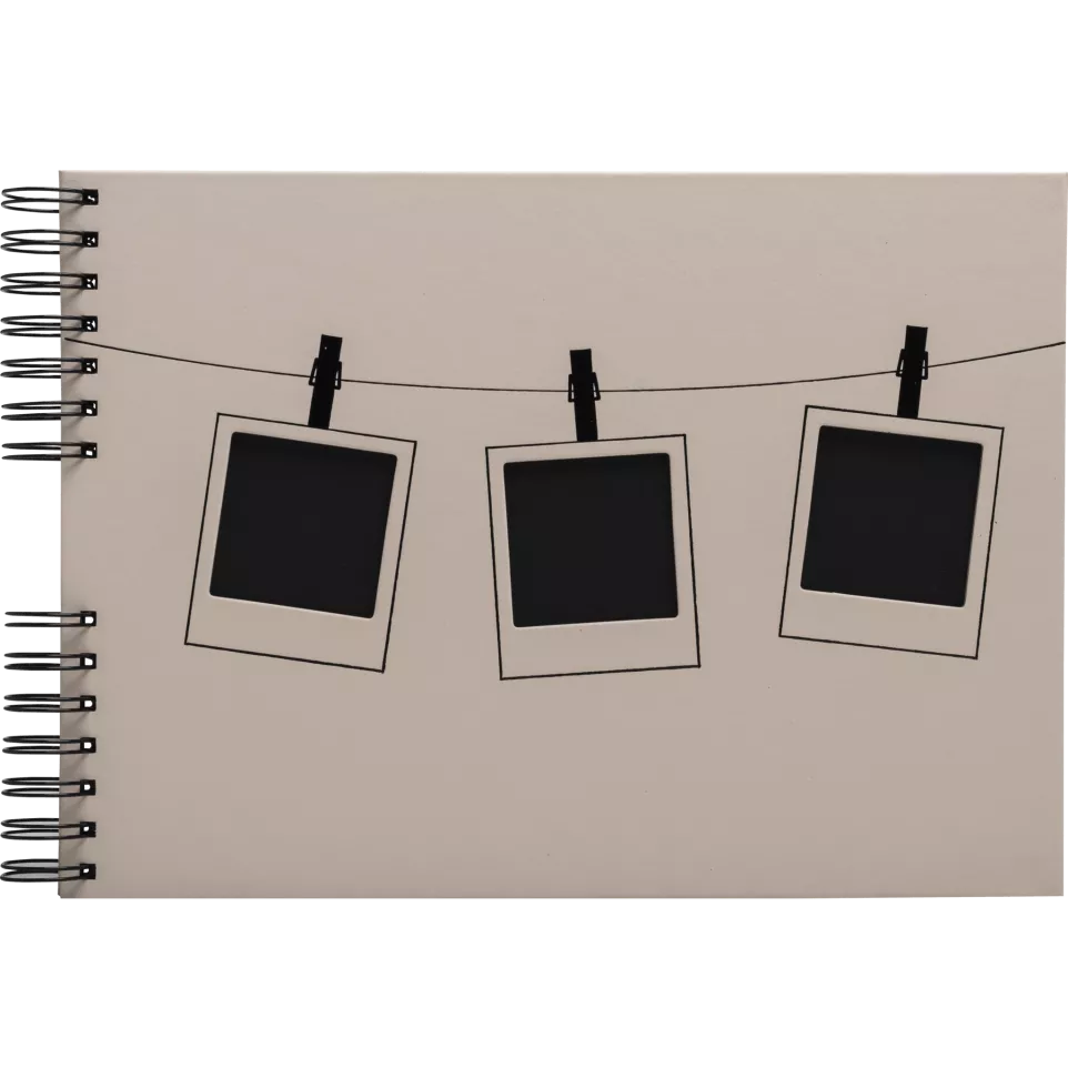 Spiral photo album 50 black pages...