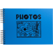Fotoalb spir 50p zw-32x22 Musicart blauw/ St.