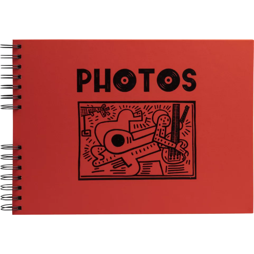 Album à spirales 50 pages noires...