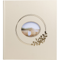 Photo album book 60 white pages Ring flower/ Pc.