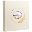 Photo album book 60 white pages Ring flower/ Pc.
