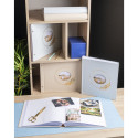Fotoalb boek 60p 29x-32 Ringflower Latté/ St.