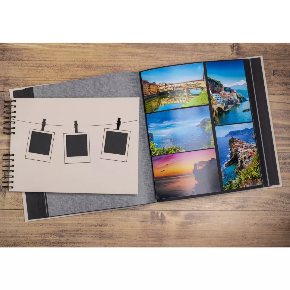 Fotoalb boek 60p zw-29x32 Instants...