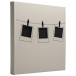 Photo album book 60 black pages Instants/ Pc.