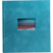 Fotoalb boek 60p w 2-9x32 Skandi turkoois/ St.