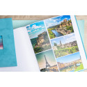Fotoalb boek 60p w 2-9x32 Skandi turkoois/ St.