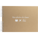 Spiral Photo Album 50 White Pages for Kraft Classroom Photos/ Pc.