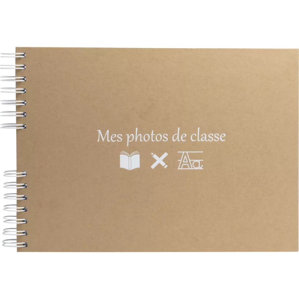 Spiral Photo Album 50 White Pages for...