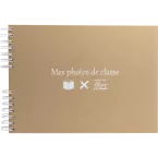 Spiral Photo Album 50 White Pages for Kraft Classroom Photos/ Pc.