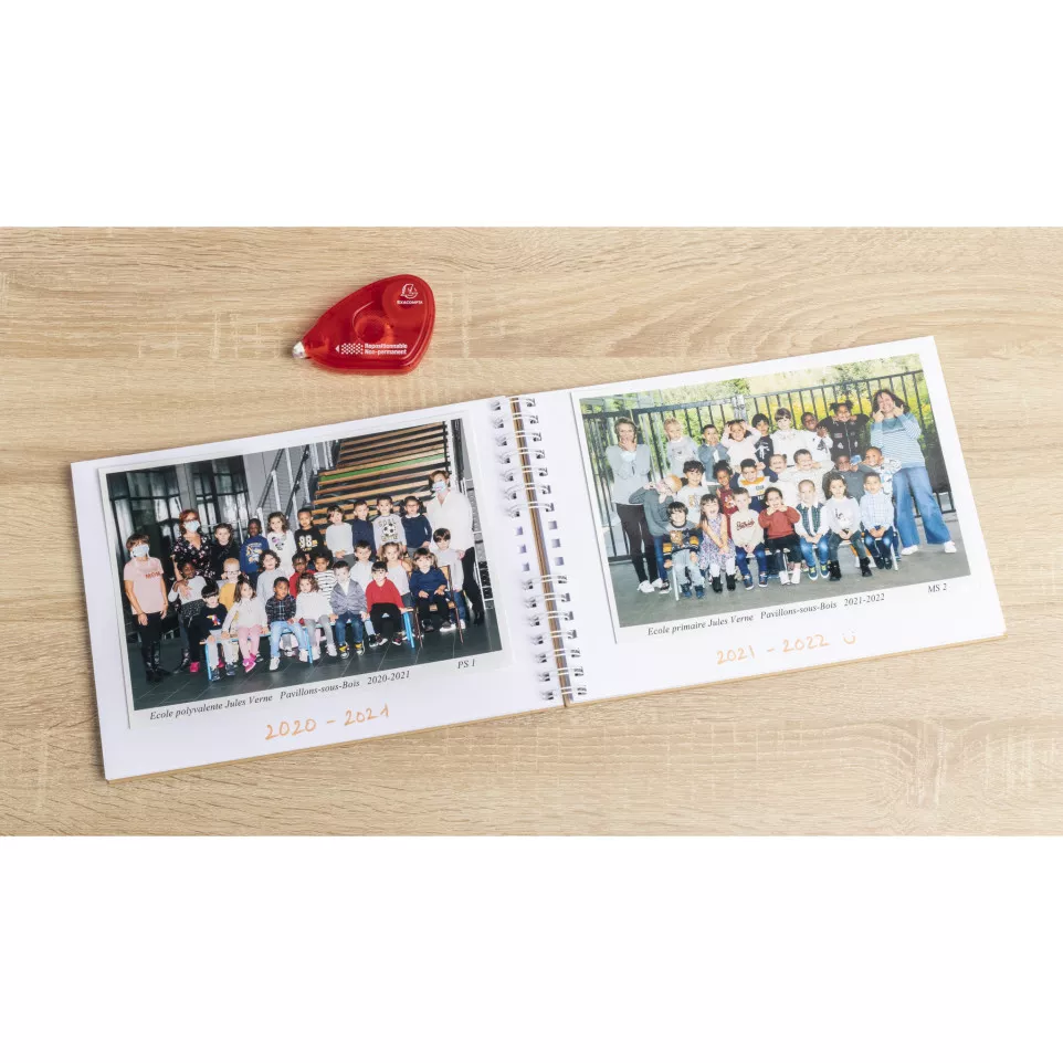 Spiral Photo Album 50 White Pages for...