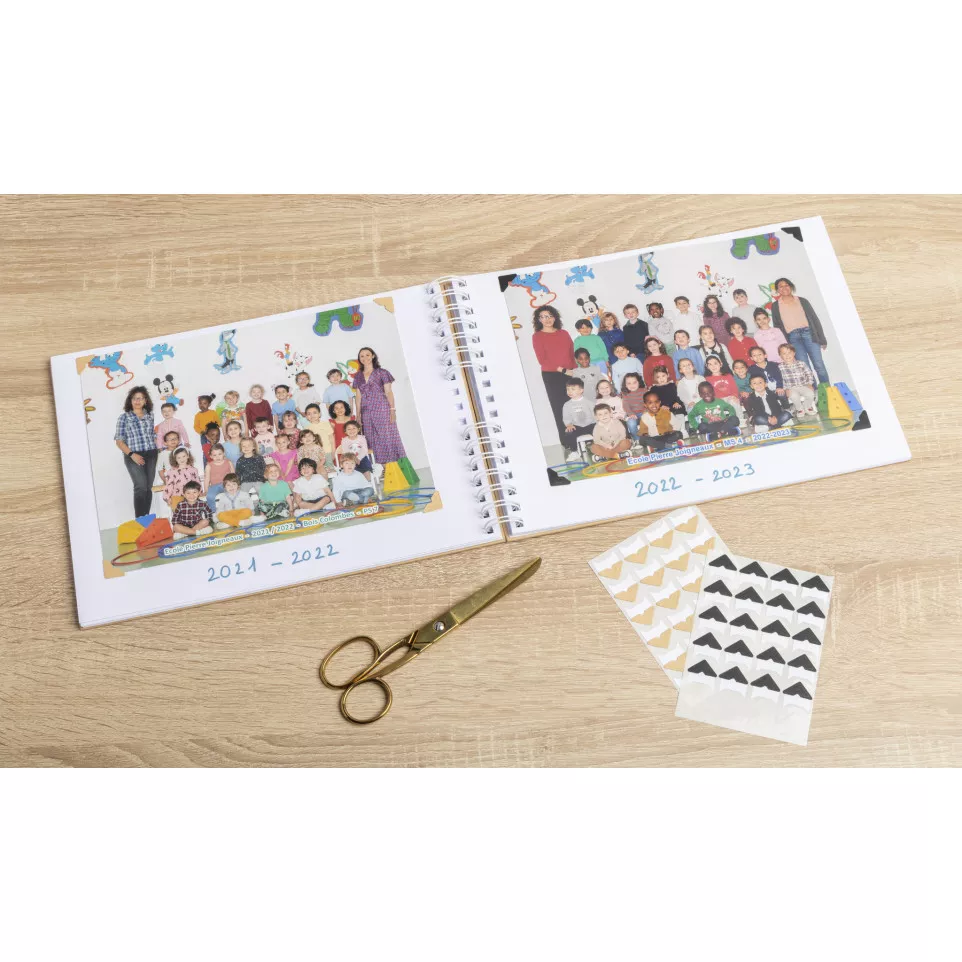 Spiral Photo Album 50 White Pages for...