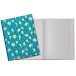 Guestbook 100 pages gold edge Neo Deco/ Pc.