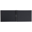 Fotoalb spir 50p zw-32x22 Néo Déco wit/ St.