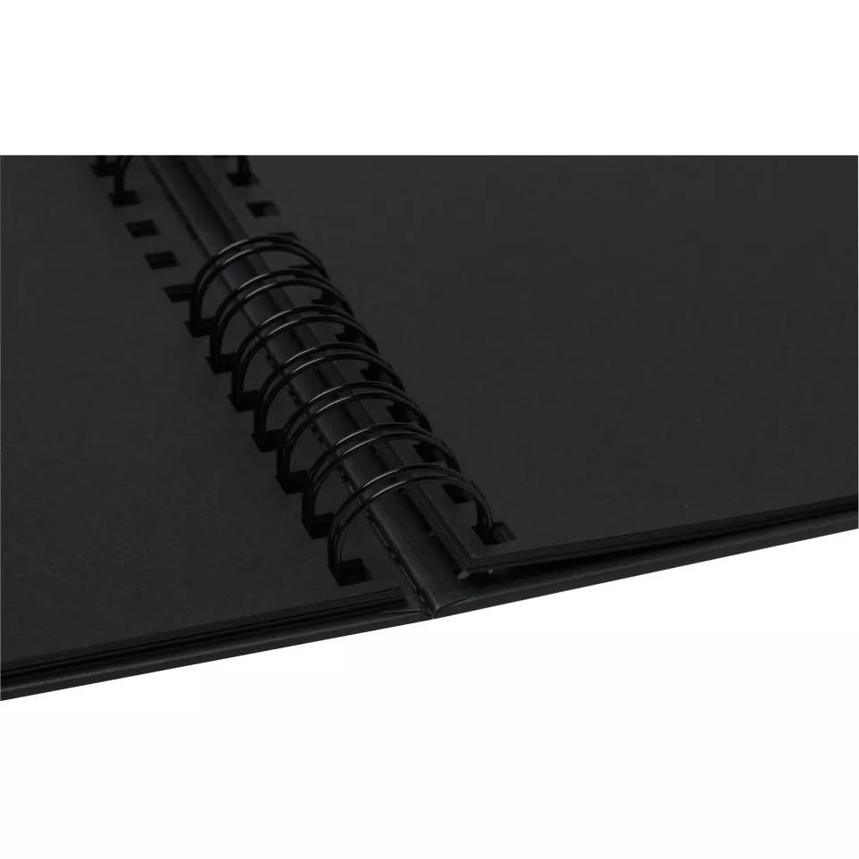 Spiral photo album 50 black pages Neo...