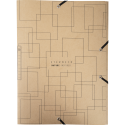3flap ela folder cardbrd A4 ETERNECO ass/ Pc.