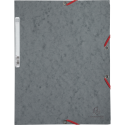 Elastomap glanskarto-n 400 3 klep grijs/ St.