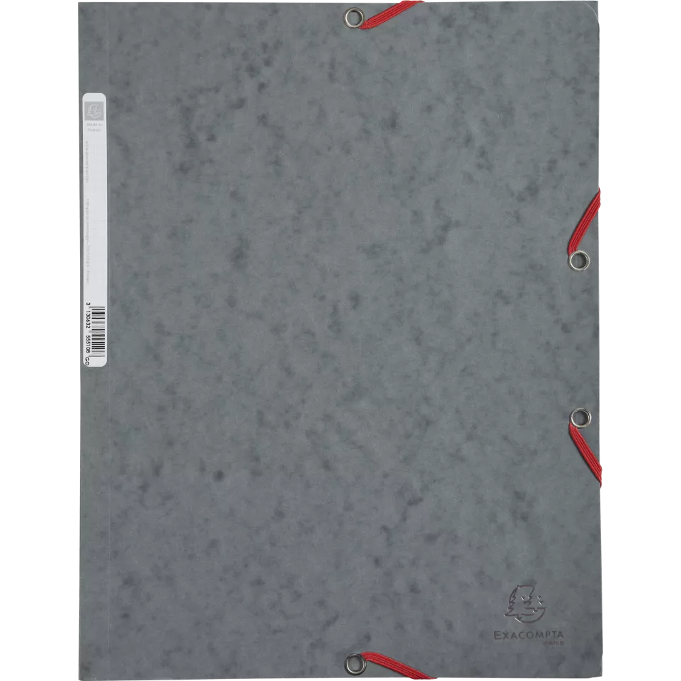 Exacompta Elasticated Folder, 3-Flap,...