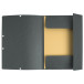 Exacompta Elasticated Folder, 3-Flap, 400gsm Pressboard, A4/ Pc.