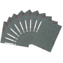 Elastomap glanskarto-n 400 3 klep grijs/ St.