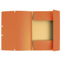 Exacompta Elasticated Folder, 3-Flap, 400gsm Pressboard, A4/ Pc.