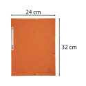 Elastomap glanskarto-n 400 3 klep oranje/ St.