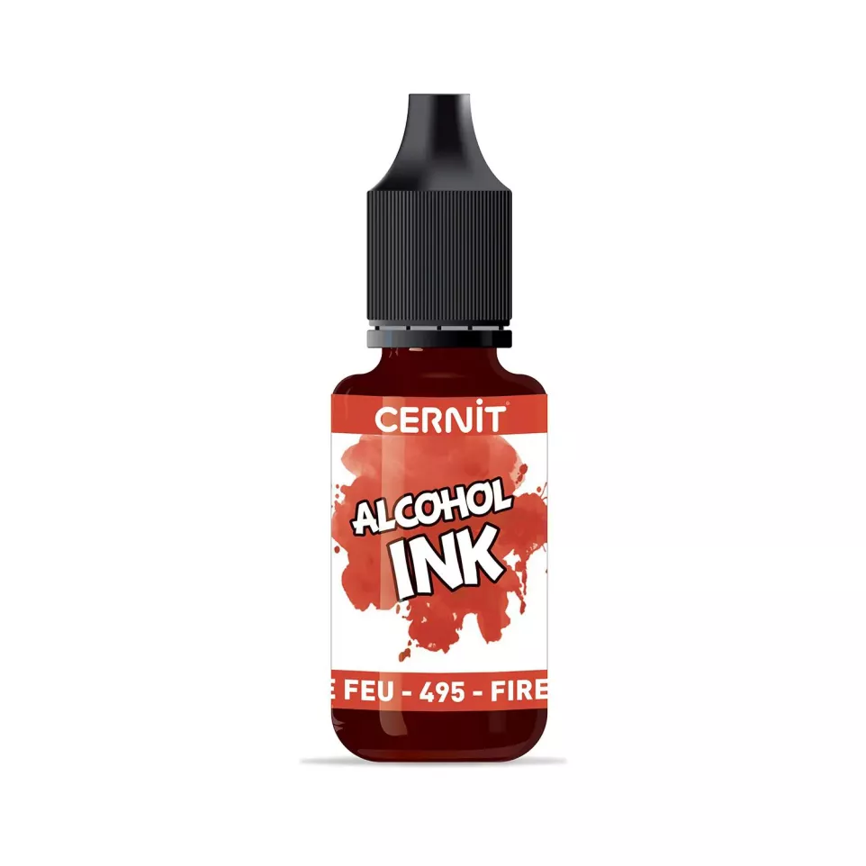 Cernit alcoholinkt 20ml Vuurrood-ool...