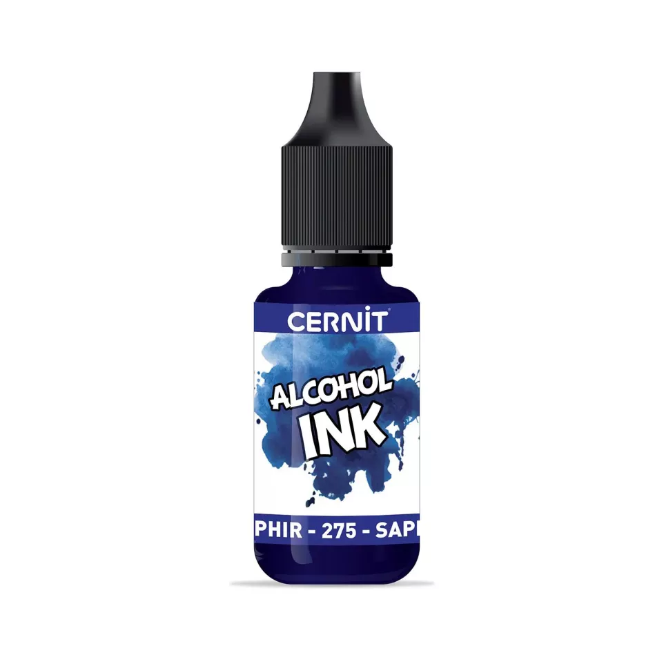 Cernit alcoholinkt 20ml Saffier-ool...