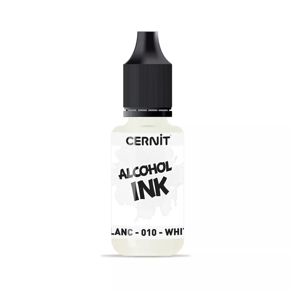 Cernit alcoholinkt 20ml Wit-/ St.