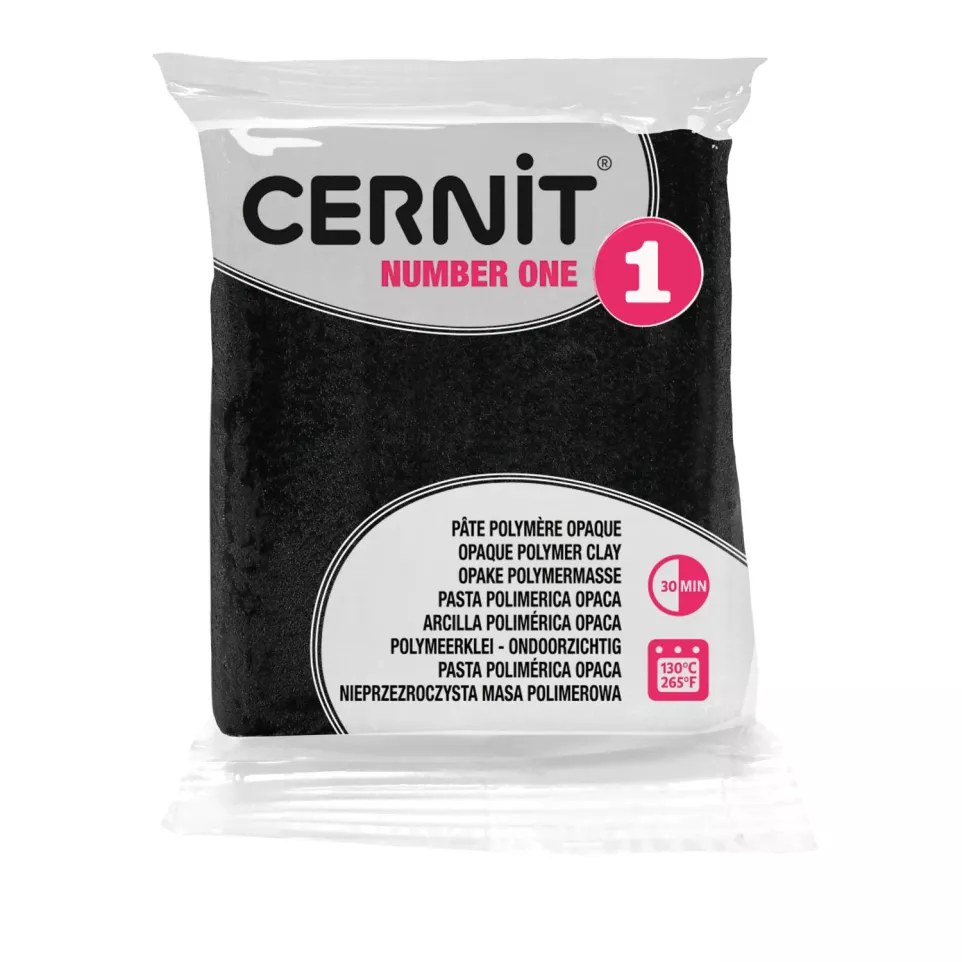 Cernit n°1 56 g Noir/ Pce