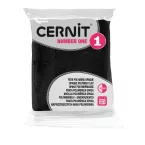 CERNIT - A Number one Polymer Clay Block - Baking Modelling Clay - Black colour - 56 g block - CE0900056100C/ Pc.