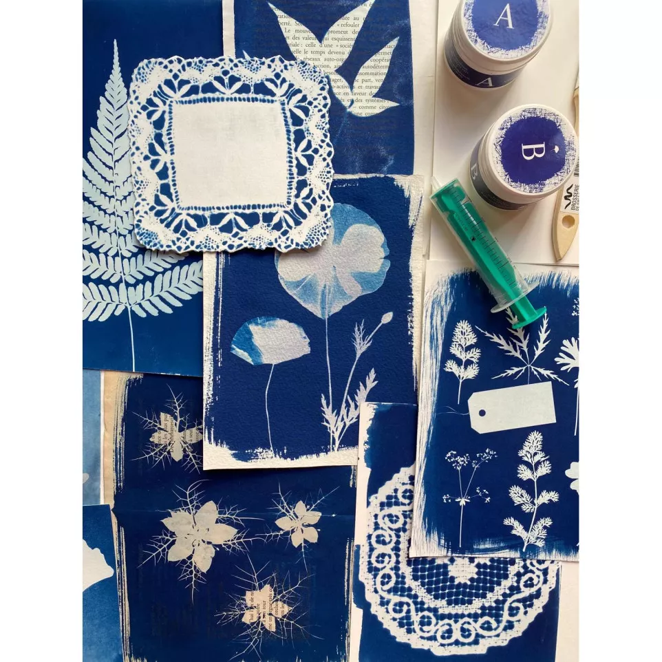Creatieve doos, Cyanotype-/ St.