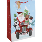 Kerstman &amp; vrienden-tas...
