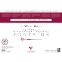 Fontaine paquet 4 bords frangés 5F 56x76cm 300g grain fin/ Pce