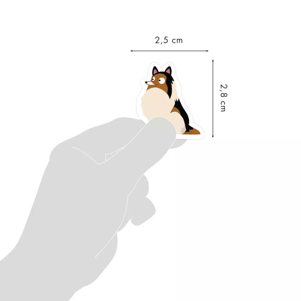 Mimi Stick, Bag 4 pl 10.5x16cm, Dogs/...